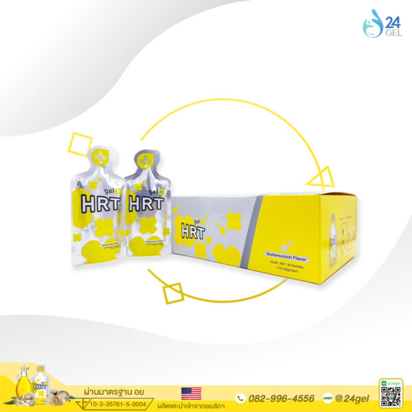 Gelplus HRT – บำรุงหัวใจ ลดไขมันเลว ปรับความดัน (1 กล่อง มี 30 ซอง)