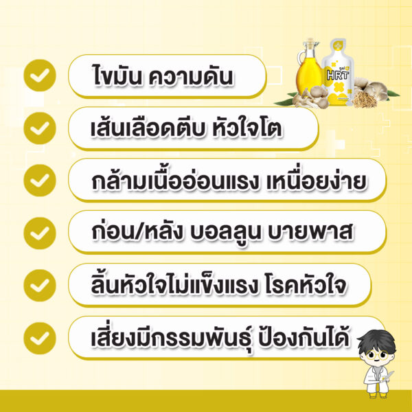 Set 1 บำรุงไตระยะ 3 – 5 ลดเบาหวานทนทานต่อ UMI 4 กล่อง + HRT 2 กล่อง - Image 10